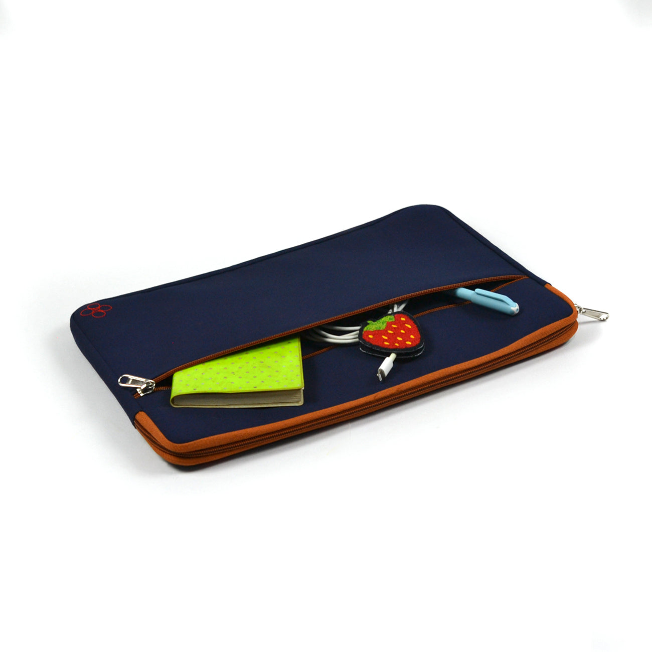 Midnight Smocked Laptop Sleeve