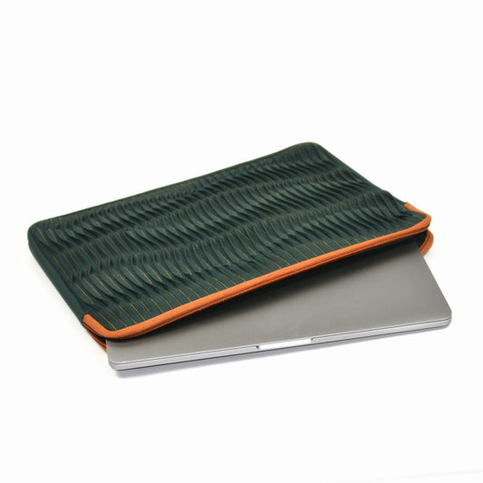 Emerald Ripple Laptop Sleeve