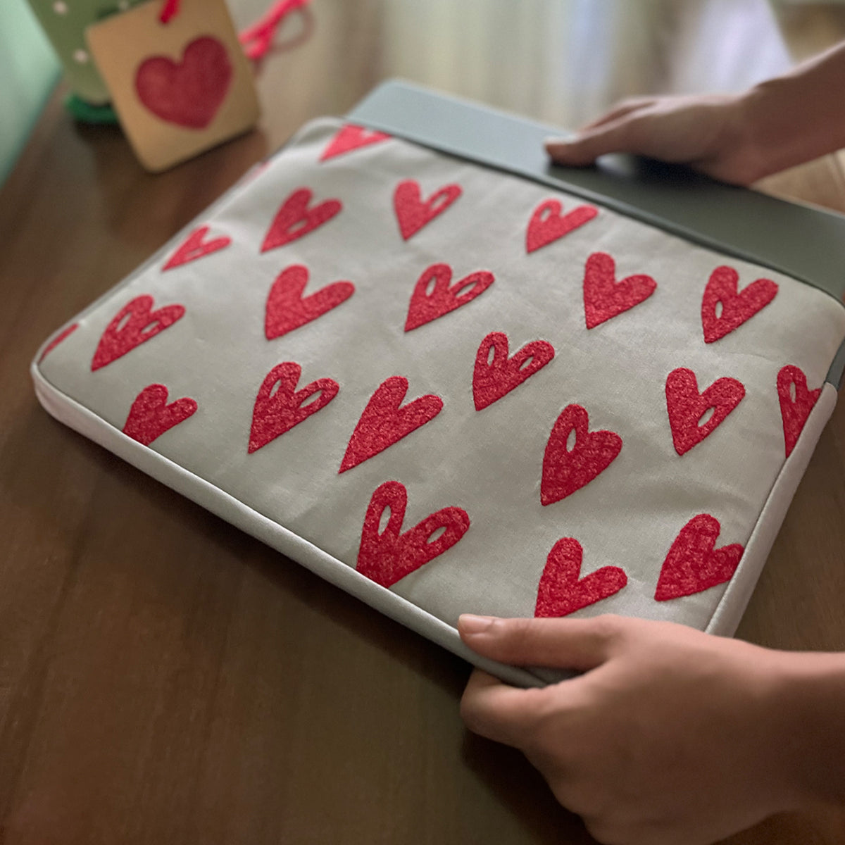 Little Hearts Laptop Sleeve
