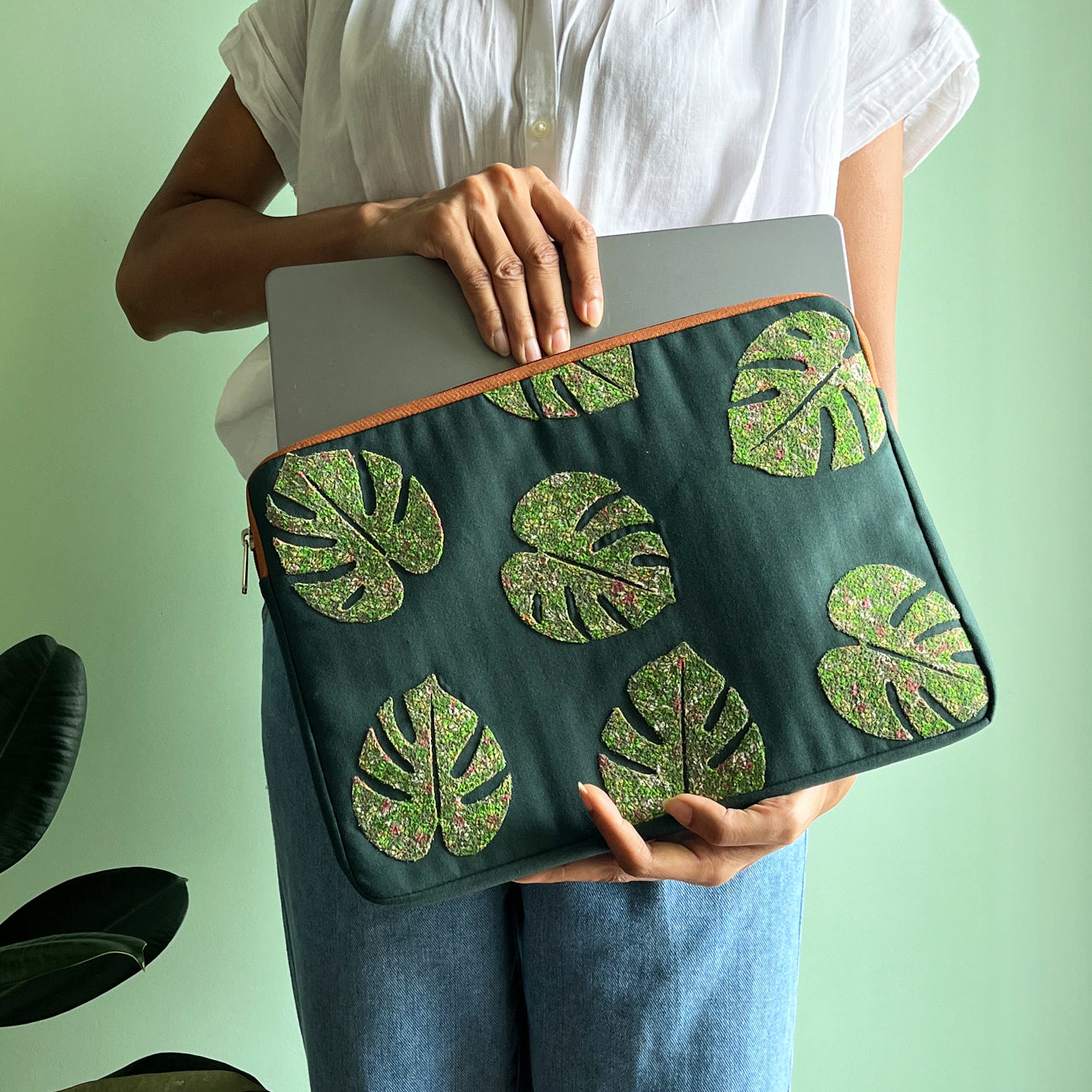 Monstera Laptop Sleeve