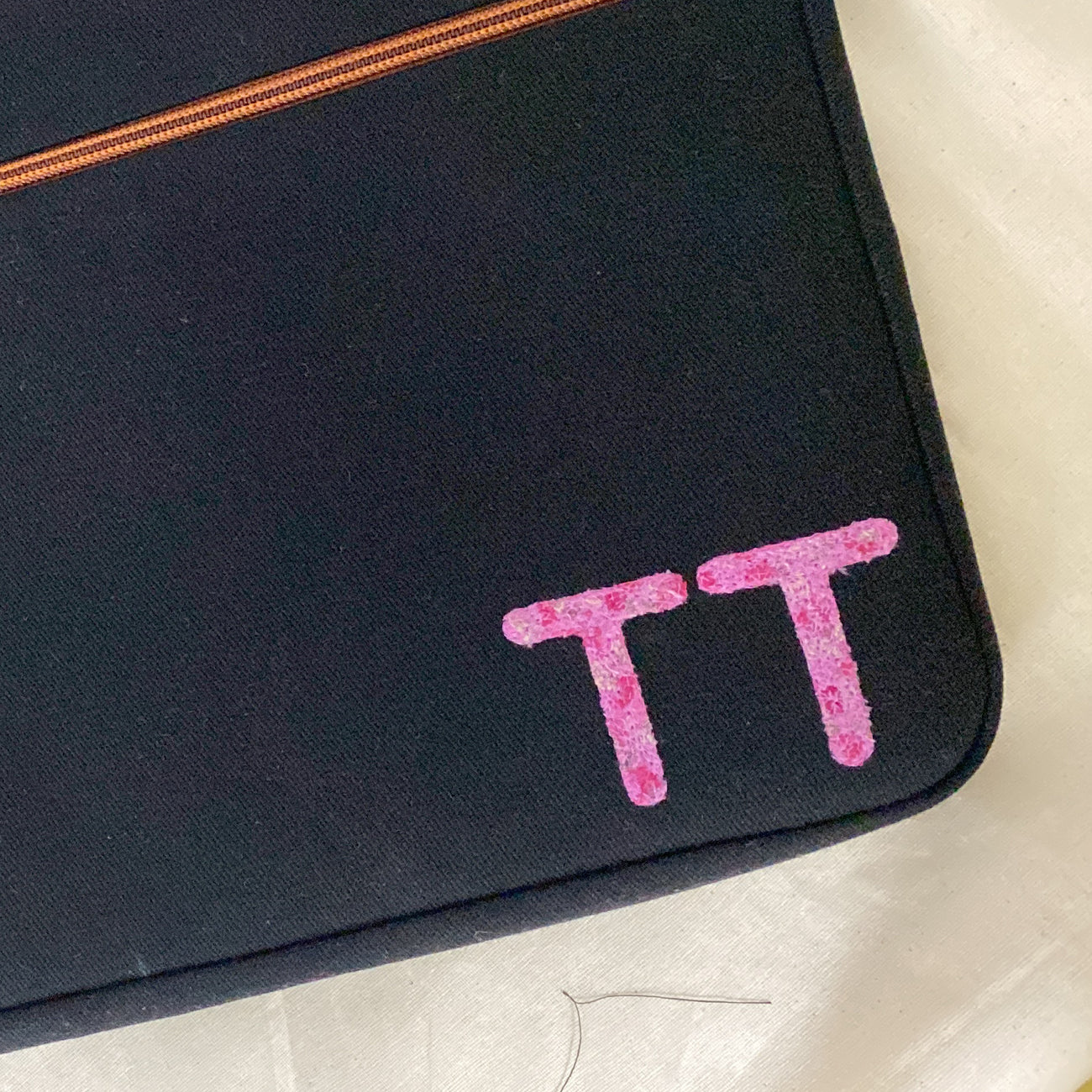 Fuchsia Hearts Laptop Sleeve