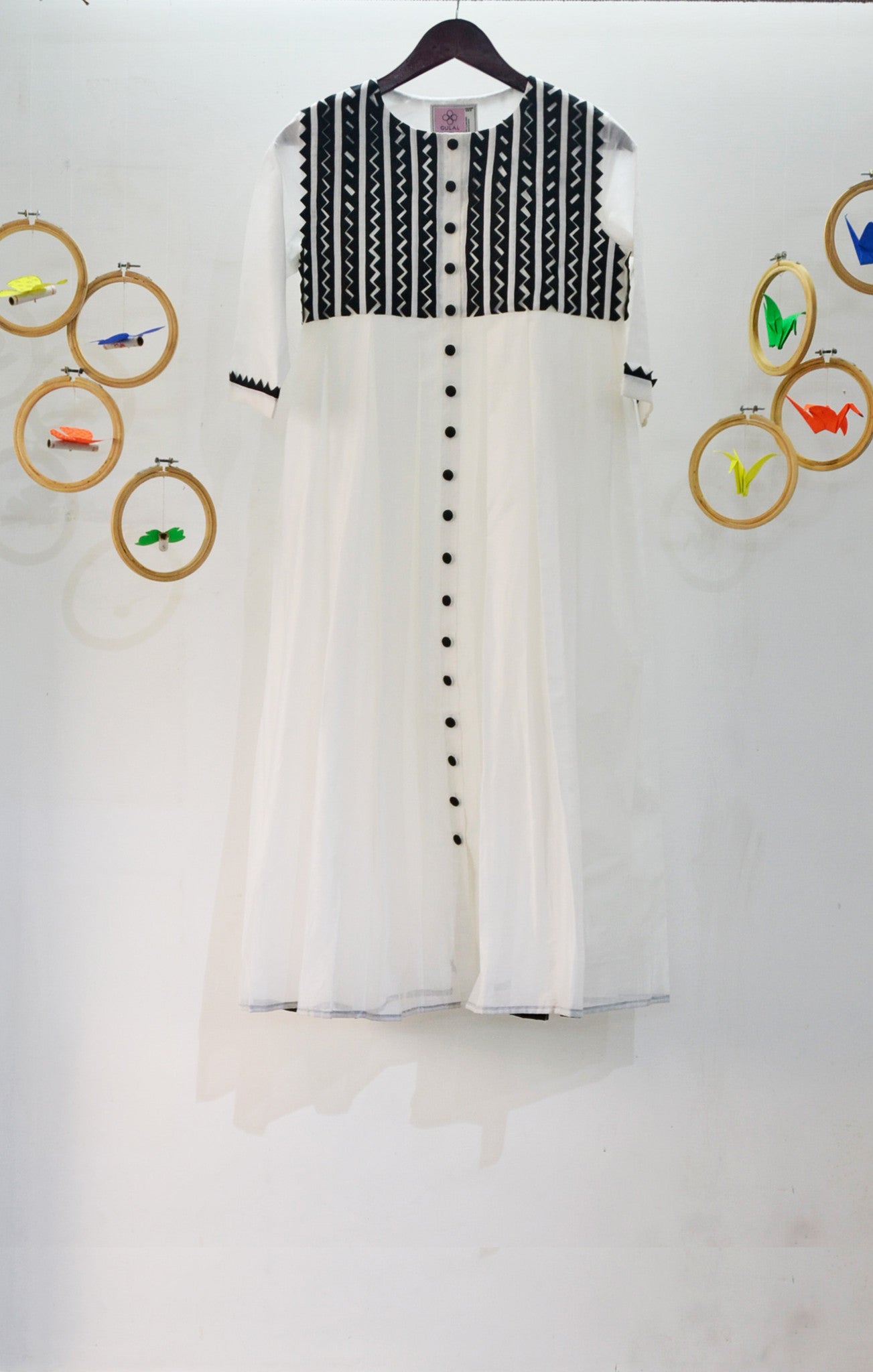 Black & White Yoke Tunic