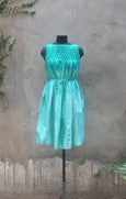 Viridian Groove Dress
