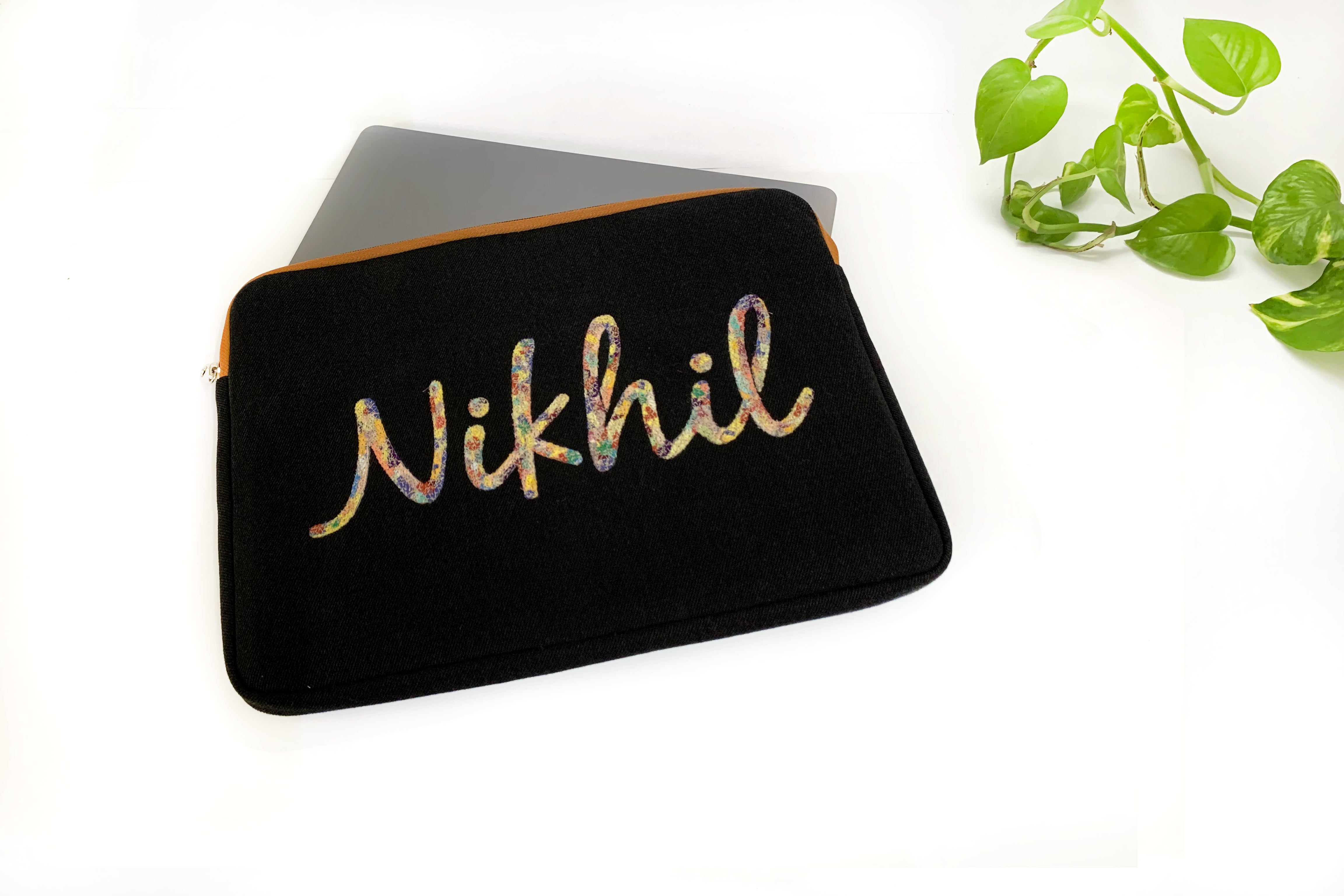 Gulal Banaras Accessories Personalized Laptop Sleeve