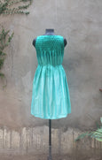 Viridian Groove Dress
