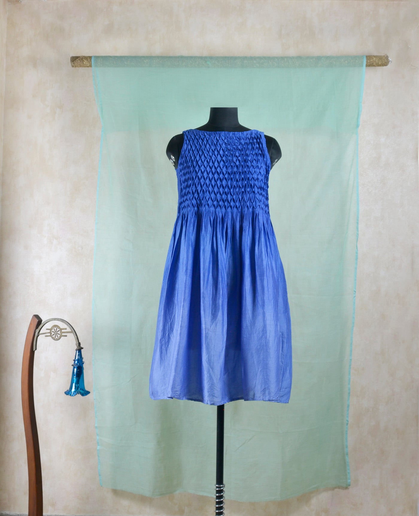 Indigo Fissure Dress
