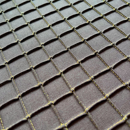 Cocoa Waffle Laptop Sleeve | Handcrafted in India | Gulal