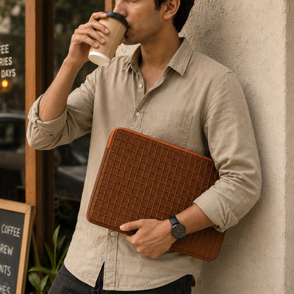 Cocoa Waffle Laptop Sleeve