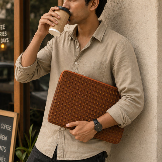 Cocoa Waffle Laptop Sleeve