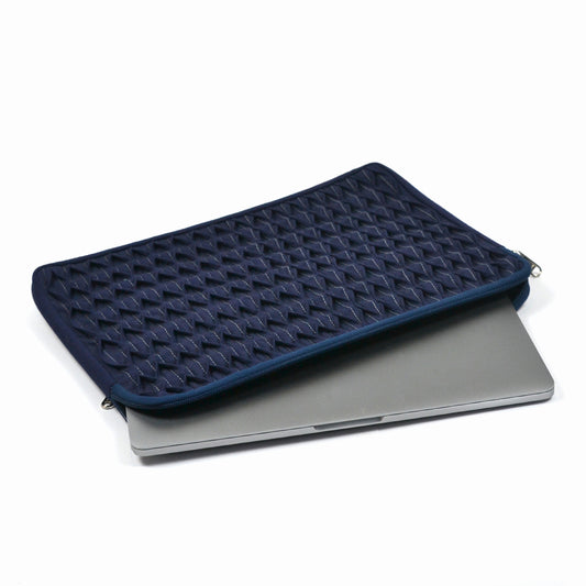 Midnight Smocked Laptop Sleeve