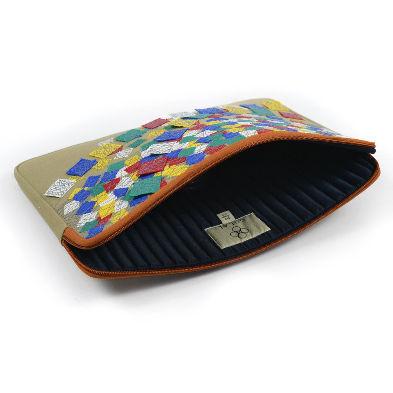 Tashi Laptop Sleeve | Artisanal | Handcrafted in India | Gulal