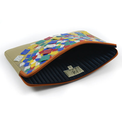Tashi Laptop Sleeve | Artisanal | Handcrafted in India | Gulal