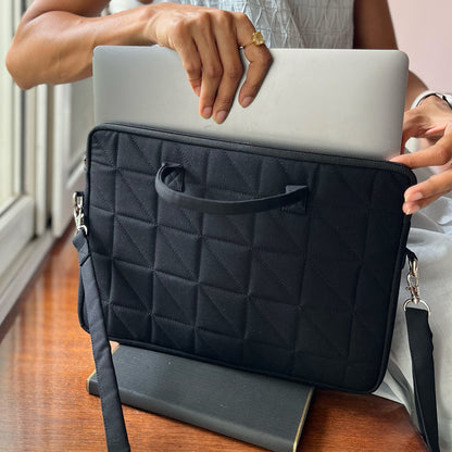 Sable Laptop Sleeve | Handcrafted in India | Gulal