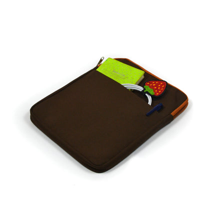 Coffee First Tablet Sleeve  | Handcrafted in India | Gulal