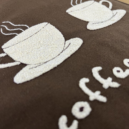 Coffee First Tablet Sleeve  | Handcrafted in India | Gulal