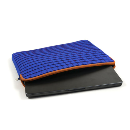 Blueberry Waffle Laptop Sleeve | Handcrafted in India | Gulal