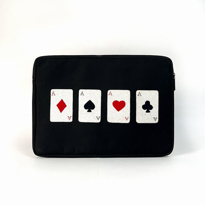 Aces Up Your Laptop sleeve