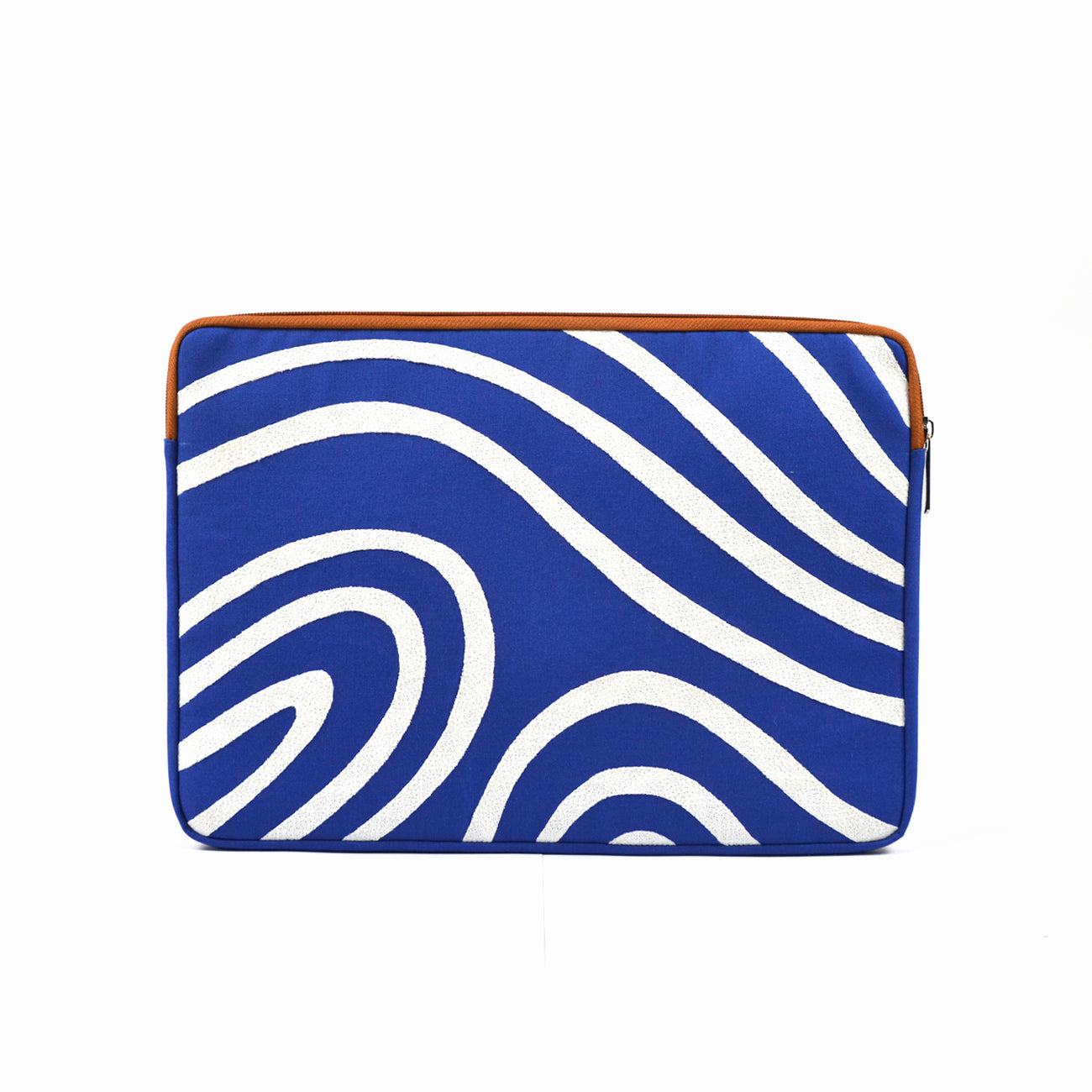 Tarang Laptop Sleeve | Jodhpur Blues | Handcrafted Tech Accessories | Gulal