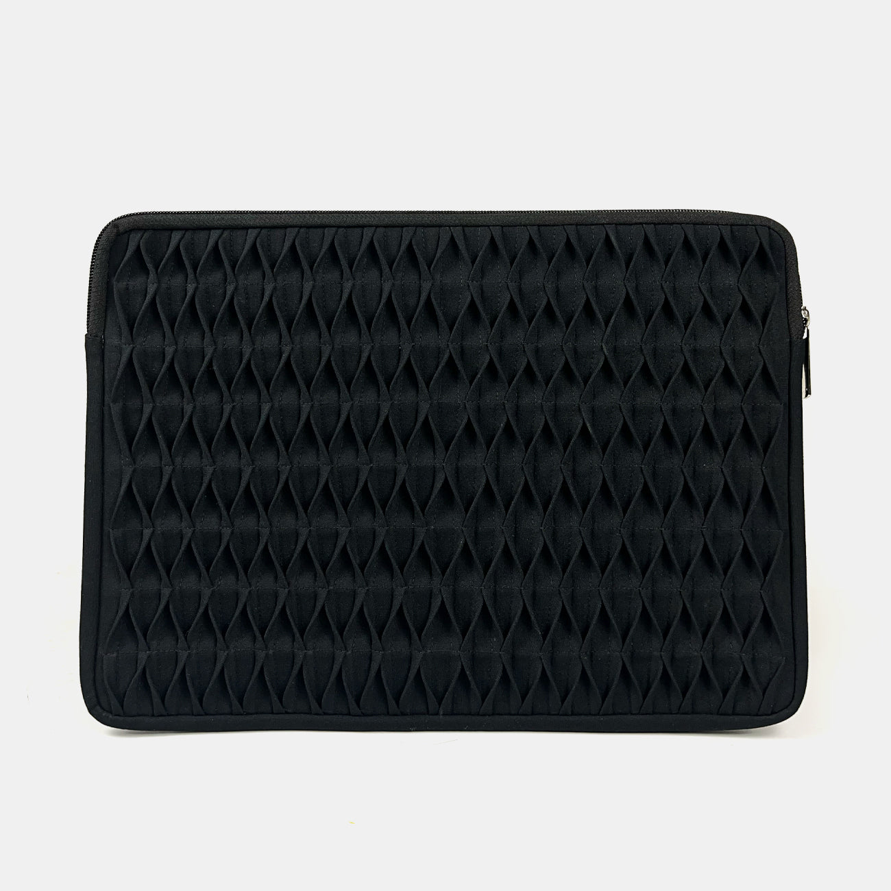 Ebony Smocked Laptop Sleeve