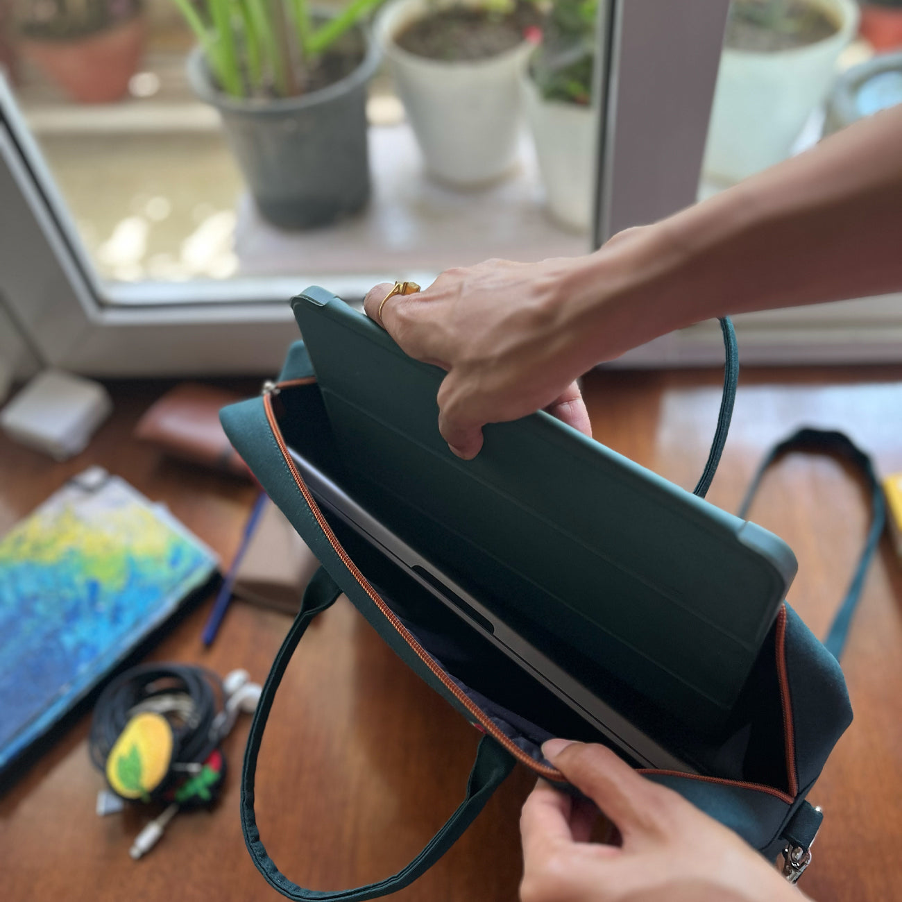 Convert your Sleeve into a Bag
