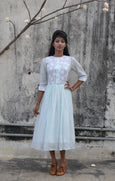 PERIWINKLE SHIRT DRESS