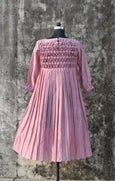 Acai Berry Sparkle Pleated Dress