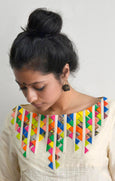 TETRIS NECK TOP