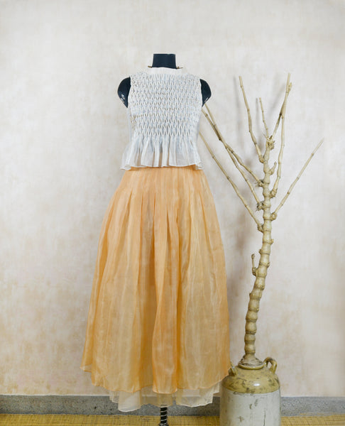 Taffee Pleated Skirt