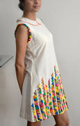 TETRIS HEM SHIFT DRESS